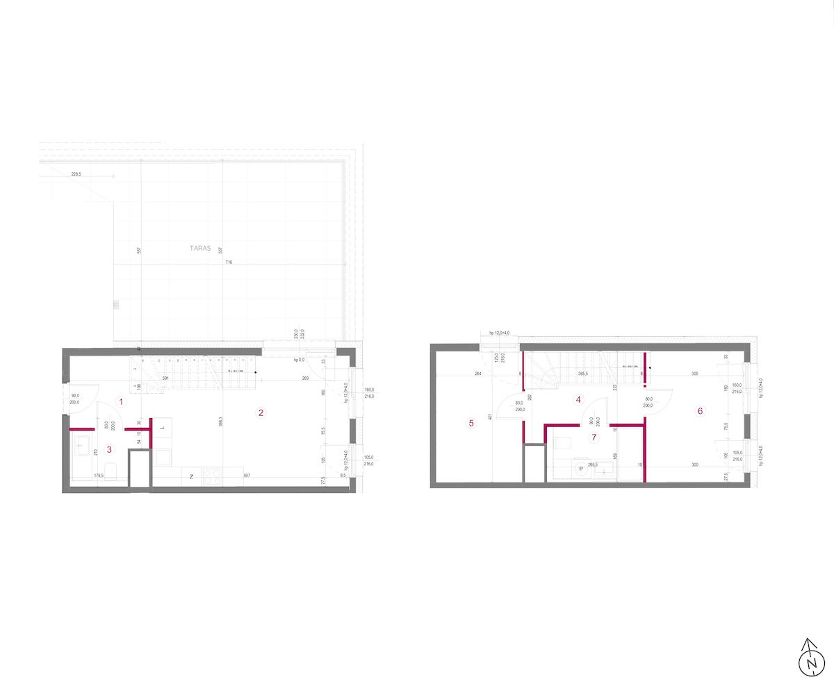 Plan mieszkania 2.1/5/M3
